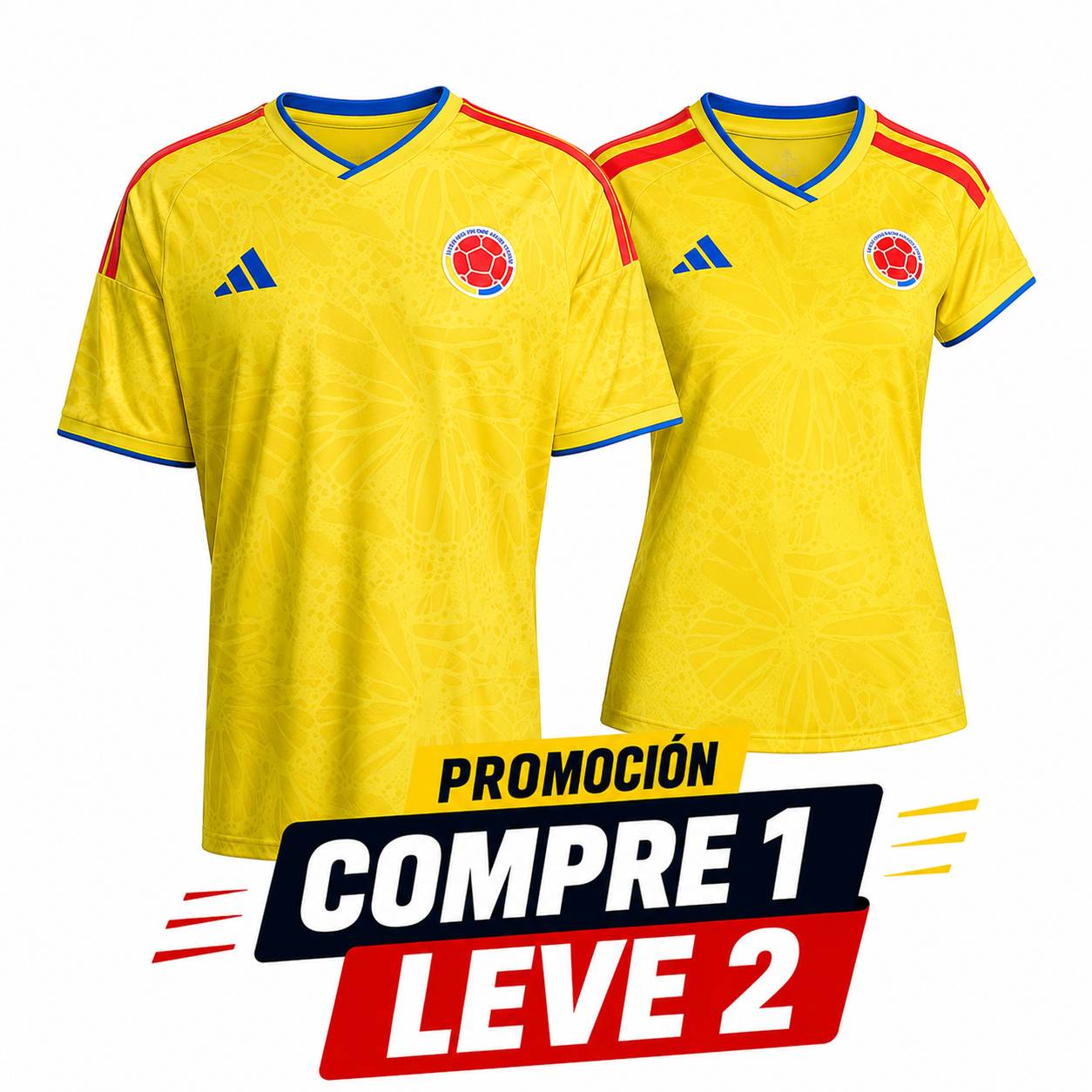 Camiseta Oficial Colombia 2026 — Compra 1 Lleva 2